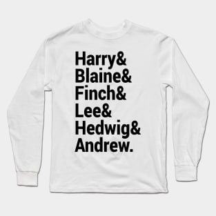 Darren Criss Characters Long Sleeve T-Shirt